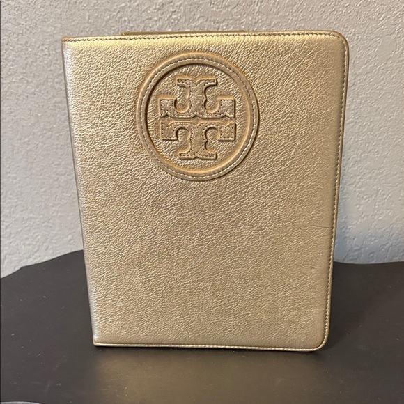 Tory Burch Accessories - Tory Burch Metallic Gold iPad Sleeve